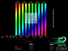 怎么安裝外控LED護(hù)攔管、數(shù)碼管