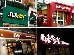 門店門頭招牌發(fā)光字招牌安裝特別注意難題！
